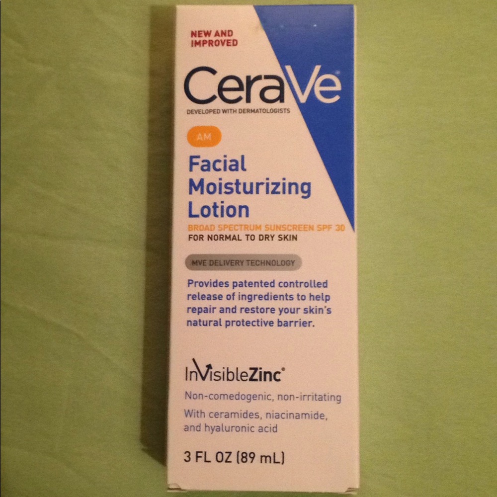 CeraVe AM Facial Moisturizing Lotion 3oz